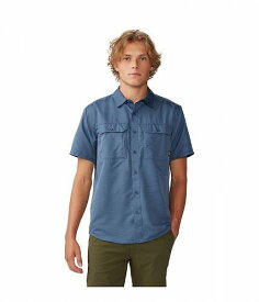 送料無料 マウンテンハードウエア Mountain Hardwear メンズ 男性用 ファッション ボタンシャツ Canyon(TM) S/S Shirt - Zinc