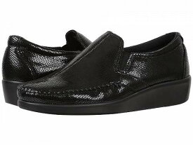 送料無料 サス SAS レディース 女性用 シューズ 靴 ローファー ボートシューズ Dream Comfort Loafer - Black Snake