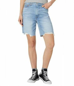 送料無料 リーバイス Levi&#039;s(R) Premium レディース 女性用 ファッション ショートパンツ 短パン Ribcage Bermuda Short - Bubble Burst