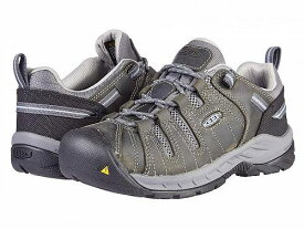 送料無料 キーン Keen Utility レディース 女性用 シューズ 靴 スニーカー 運動靴 Flint II (Soft Toe) - Steel Grey/Paloma