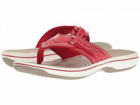 送料無料 クラークス Clarks レディース 女性用 シューズ 靴 サンダル Breeze Sea - Red