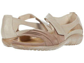 送料無料 ナオト Naot レディース 女性用 シューズ 靴 サンダル Papaki - Stone Nubuck/Beige Lizard Leather