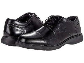 送料無料 ナンブッシュ Nunn Bush メンズ 男性用 シューズ 靴 オックスフォード 紳士靴 通勤靴 Kore Pro Cap Toe Oxford - Black