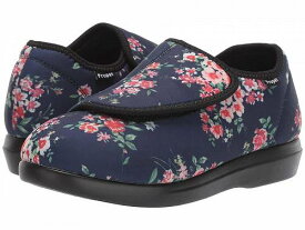 送料無料 プロペット Propét レディース 女性用 シューズ 靴 ローファー ボートシューズ Cush &#039;N Foot - Navy Blossom