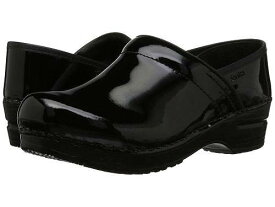 送料無料 サニタ Sanita レディース 女性用 シューズ 靴 クロッグ ミュール Professional Patent - Black Patent