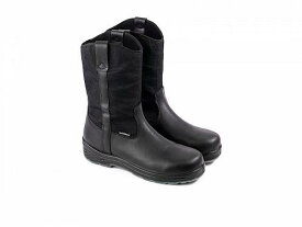 送料無料 ソログッド Thorogood メンズ 男性用 シューズ 靴 ブーツ ワークブーツ 10&quot; Wellington Waterproof Safety Toe - Black