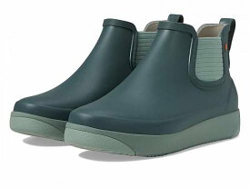 送料無料 ボグス Bogs レディース 女性用 シューズ 靴 ブーツ レインブーツ Kicker Rain Chelsea II - Dark Spruce