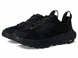 送料無料 ホカ Hoka メンズ 男性用 シューズ 靴 ブーツ ハイキング トレッキング Anacapa Aero Low - Black/Black