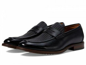 送料無料 フローシャイム Florsheim メンズ 男性用 シューズ 靴 オックスフォード 紳士靴 通勤靴 Rucci Weave Penny Loafer - Black