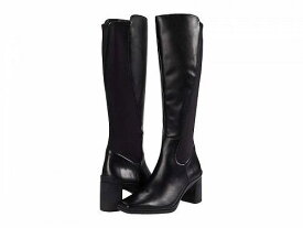 送料無料 ナチュラライザー Naturalizer レディース 女性用 シューズ 靴 ブーツ ロングブーツ Axel Waterproof - Black Leather/Neoprene