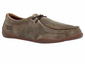 送料無料 ジョージアブーツ Georgia Boot メンズ 男性用 シューズ 靴 オックスフォード 紳士靴 通勤靴 Cedar Falls Moc Wallabe - Brown