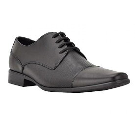 送料無料 カルバンクライン Calvin Klein メンズ 男性用 シューズ 靴 オックスフォード 紳士靴 通勤靴 Bram - Black Leather