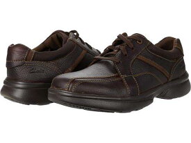 送料無料 クラークス Clarks メンズ 男性用 シューズ 靴 オックスフォード 紳士靴 通勤靴 Bradley Walk - Brown Tumbled Leather
