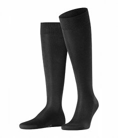 送料無料 ファルケ Falke メンズ 男性用 ファッション ソックス 靴下 スリッパ Tiago Knee High Socks - Black