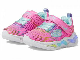 送料無料 スケッチャーズ SKECHERS KIDS 女の子用 キッズシューズ 子供靴 スニーカー 運動靴 Wavy Beams 302338N (Toddler) - Pink/Multi