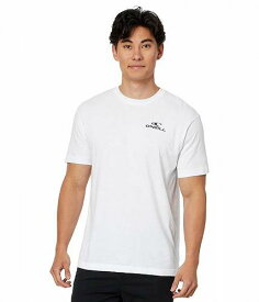 送料無料 オニール O&#039;Neill メンズ 男性用 ファッション Tシャツ Js Print Fill - White