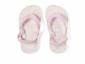 送料無料 ロキシー Roxy Kids 女の子用 キッズシューズ 子供靴 サンダル Tahiti VI (Toddler) - White/Lavender