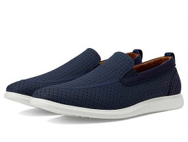 送料無料 ステーシーアダムス Stacy Adams メンズ 男性用 シューズ 靴 スニーカー 運動靴 Remy Perfed Slip-On - Navy