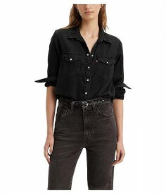 送料無料 リーバイス Levi&#039;s(R) Premium レディース 女性用 ファッション ボタンシャツ Essential Western - Dark Ages