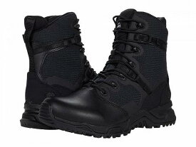 送料無料 オリジナルスワット Original S.W.A.T. シューズ 靴 ブーツ ワークブーツ Alpha Fury 8&quot; Side Zip Leather Toe - Black