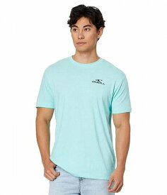 送料無料 オニール O&#039;Neill メンズ 男性用 ファッション Tシャツ Js Print Fill - Turquoise