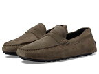 送料無料 ボス BOSS メンズ 男性用 シューズ 靴 ローファー Noel Suede Penny Loafer Moccasins - Olive Green