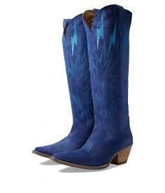 送料無料 ディンゴ Dingo レディース 女性用 シューズ 靴 ブーツ ウエスタンブーツ Thunder Road - Blue