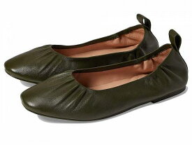 送料無料 コールハーン Cole Haan レディース 女性用 シューズ 靴 フラット York Soft Ballet - Dark Fern Leather