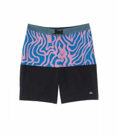 送料無料 クイックシルバー Quiksilver Kids 男の子用 スポーツ・アウトドア用品 キッズ 子供用水着 Surfsilk Straight Leg 17 (Big Kids) - Crown Blue