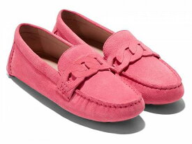 送料無料 コールハーン Cole Haan レディース 女性用 シューズ 靴 ローファー ボートシューズ Evelyn Chain Driver - Camelia Rose Suede