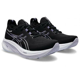 送料無料 アシックス ASICS レディース 女性用 シューズ 靴 スニーカー 運動靴 GEL-Nimbus 26 - Black/Dusty Purple