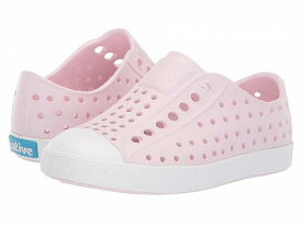 送料無料 ネイティブ Native Shoes Kids 女の子用 キッズシューズ 子供靴 スニーカー 運動靴 Jefferson (Toddler/Little Kid) - Milk Pink/Shell White