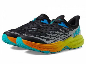 送料無料 ホカ Hoka メンズ 男性用 シューズ 靴 スニーカー 運動靴 Speedgoat 5 - Black/Evening Primrose