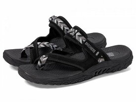 送料無料 スケッチャーズ SKECHERS レディース 女性用 シューズ 靴 サンダル Reggae - Great Escape - Black