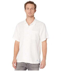 送料無料 トミーバハマ Tommy Bahama メンズ 男性用 ファッション ボタンシャツ Sea Glass Camp Shirt - White
