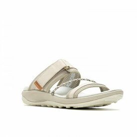 送料無料 メレル Merrell レディース 女性用 シューズ 靴 サンダル Terran 4 Slide - Silver