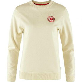 送料無料 フェールラーベン Fjallraven レディース 女性用 ファッション セーター 1960 Logo Badge Sweater - Chalk White
