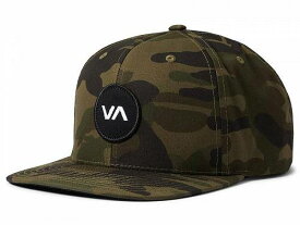 送料無料 ルーカ RVCA メンズ 男性用 ファッション雑貨 小物 帽子 野球帽 キャップ Va Patch Snapback - Camo