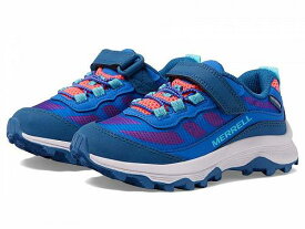 送料無料 メレル Merrell Kids 男の子用 キッズシューズ 子供靴 スニーカー 運動靴 Moab Speed Low A/C Waterproof (Little Kid/Big Kid) - Blue/Berry/Turquoise