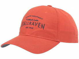 送料無料 フェールラーベン Fjallraven ファッション雑貨 小物 帽子 野球帽 キャップ Fjällräven Est. 1960 Cap - Rowan Red