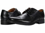 送料無料 クラークス Clarks メンズ 男性用 シューズ 靴 オックスフォード 紳士靴 通勤靴 Whiddon Plain - Black Leather