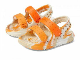 送料無料 ネイティブ Native Shoes Kids キッズ 子供用 キッズシューズ 子供靴 サンダル Chase Marbled (Toddler) - Bone Apricot Marble