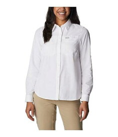 送料無料 コロンビア Columbia レディース 女性用 ファッション ボタンシャツ Silver Ridge(TM) 3.0 Long Sleeve - White