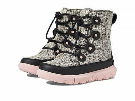 送料無料 ソレル SOREL Kids キッズ 子供用 キッズシューズ 子供靴 ブーツ スノーブーツ Explorer(TM) Lace WP (Toddler/Little Kid/Big Kid) - Chalk/Black