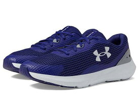 送料無料 アンダーアーマー Under Armour メンズ 男性用 シューズ 靴 スニーカー 運動靴 Surge 3 - Sonar Blue/Steel/Halo Gray