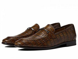 送料無料 ステーシーアダムス Stacy Adams メンズ 男性用 シューズ 靴 ローファー Ferdinand Slip-On Loafer - Cognac