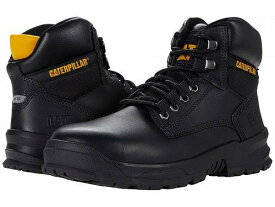 送料無料 キャタピラー Caterpillar メンズ 男性用 シューズ 靴 ブーツ ワークブーツ Mobilize Alloy Toe - Black