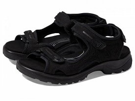 送料無料 エコー スポーツ ECCO Sport レディース 女性用 シューズ 靴 サンダル Yucatan Plus Sandal - Black