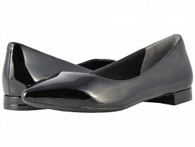 送料無料 ロックポート Rockport レディース 女性用 シューズ 靴 フラット Total Motion Adelyn Ballet - Black Patent