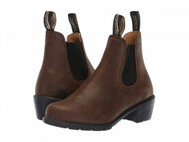 送料無料 ブランドストーン Blundstone レディース 女性用 シューズ 靴 ブーツ チェルシーブーツ アンクル BL1673 Heeled Chelsea Boot - Antique Brown